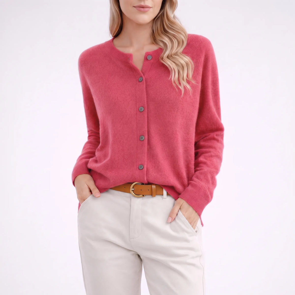 Weronika | Elegancki Kardigan Damski Rozpinany