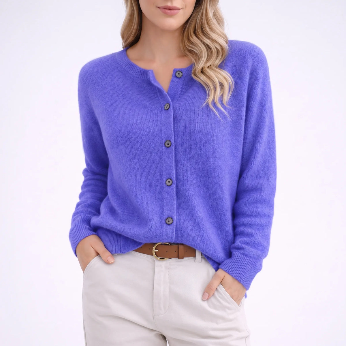 Weronika | Elegancki Kardigan Damski Rozpinany